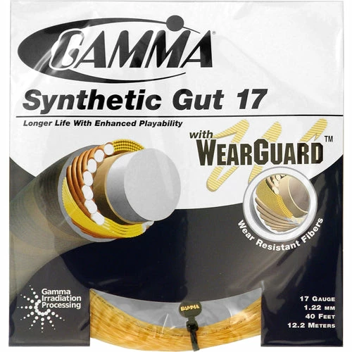 Gamma Synthetic Gut 17 Wearguard 5 Gamma Synthetic Gut 17 Wearguard
