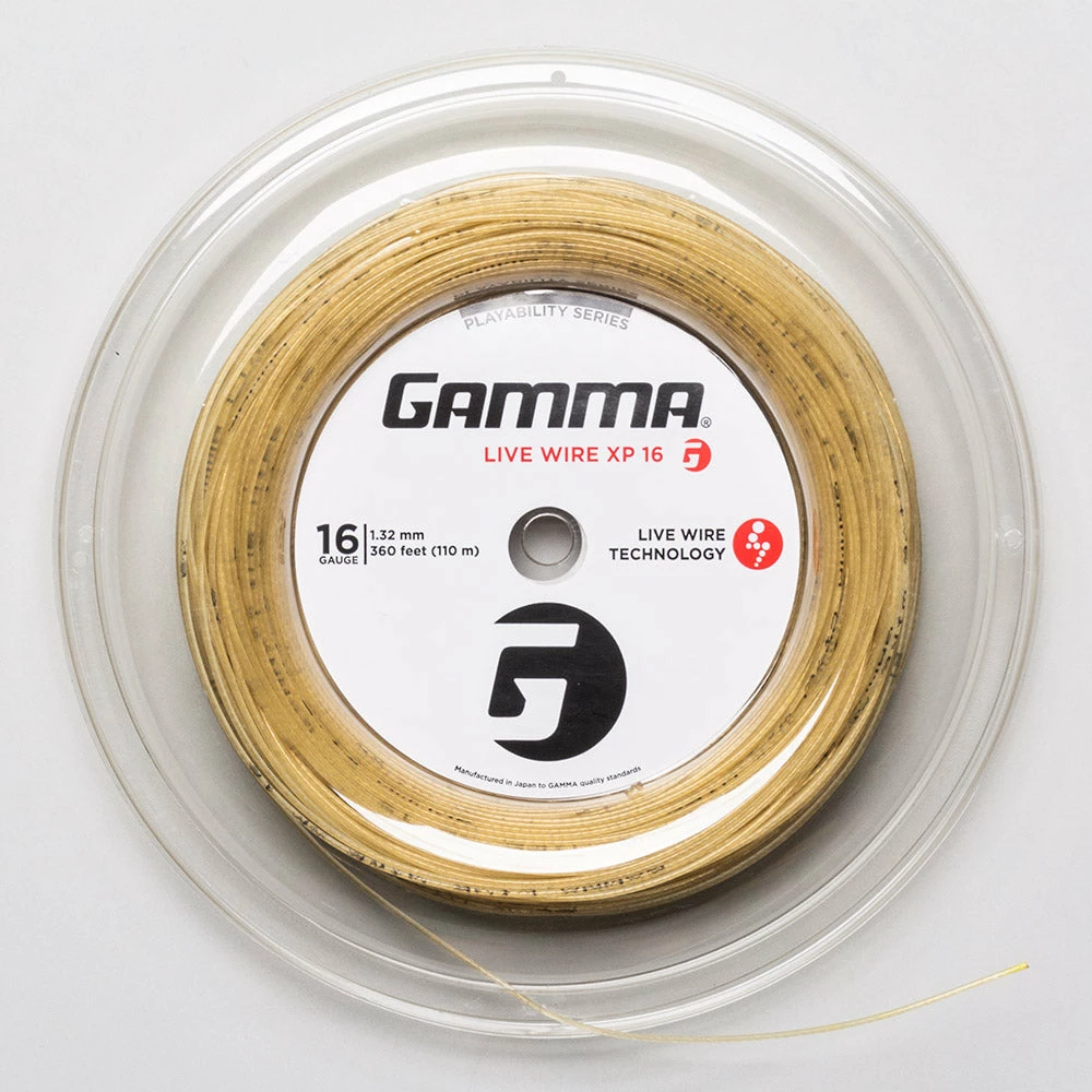 Gamma Live Wire XP 16 360' Reel Tennis Accessories 3 Gamma Live Wire XP 16 360' Reel Tennis Accessories