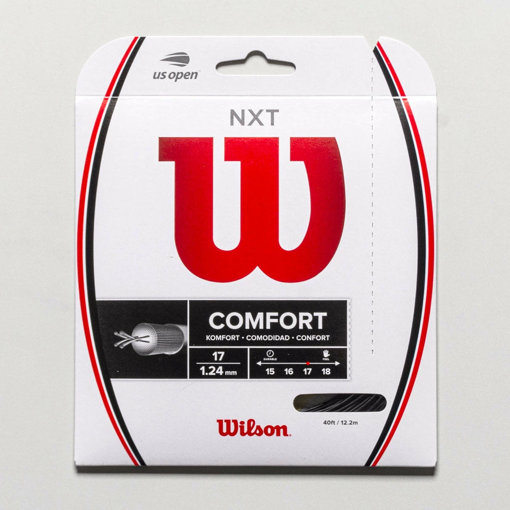 Tennis Accessories Wilson NXT 17 Black 3 Tennis Accessories Wilson NXT 17 Black