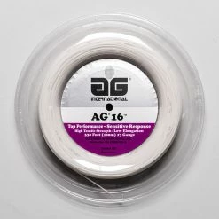 AG International AG Synthetic Gut 16G 330' Reel Tennis Accessories