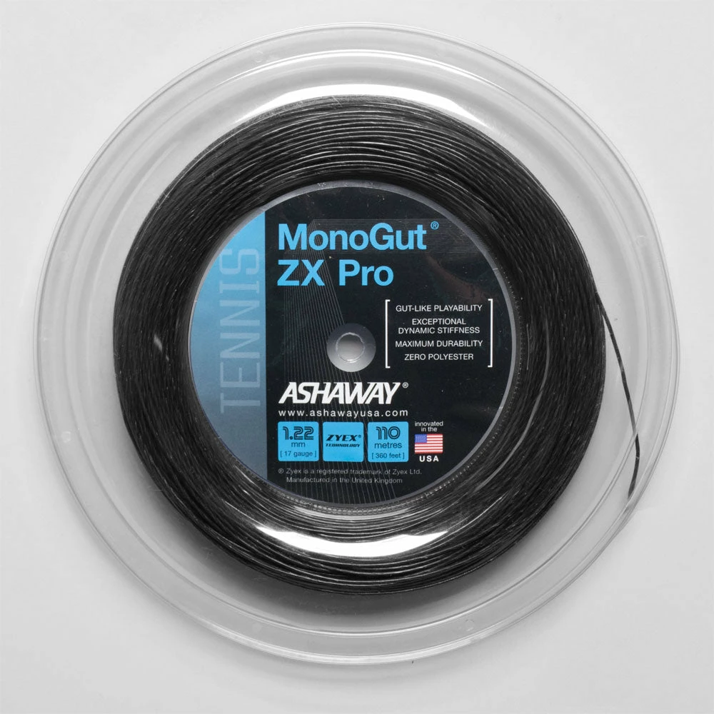 Ashaway Monogut ZX Pro 17 360' Reel Tennis Accessories 3 Ashaway Monogut ZX Pro 17 360' Reel Tennis Accessories