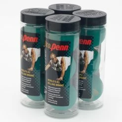 Racquetball Accessories Pro Penn Green 4 Cans