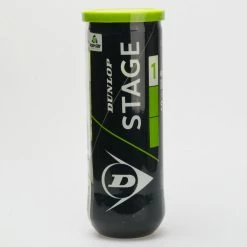 Dunlop Stage 1 Green Training Ball 24 Cans Tennis Accessories
