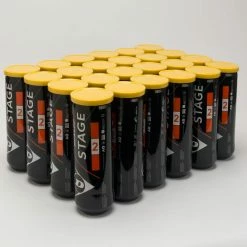 Tennis Accessories Dunlop Stage 2 Orange Training Ball 24 Cans