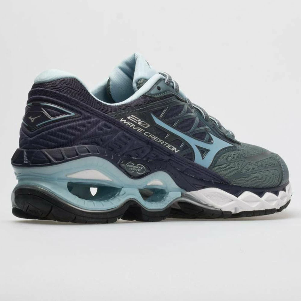 Running Shoes Mizuno Wave Creation 20 Women's Graphite/Cool Blue 8 Running Shoes Mizuno Wave Creation 20 Women's Graphite/Cool Blue