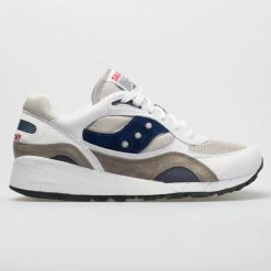 Saucony Shadow 6000 Men's White/Gray/Navy Lifestyle Sneakers