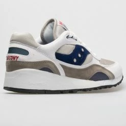 Saucony Shadow 6000 Men's White/Gray/Navy Lifestyle Sneakers