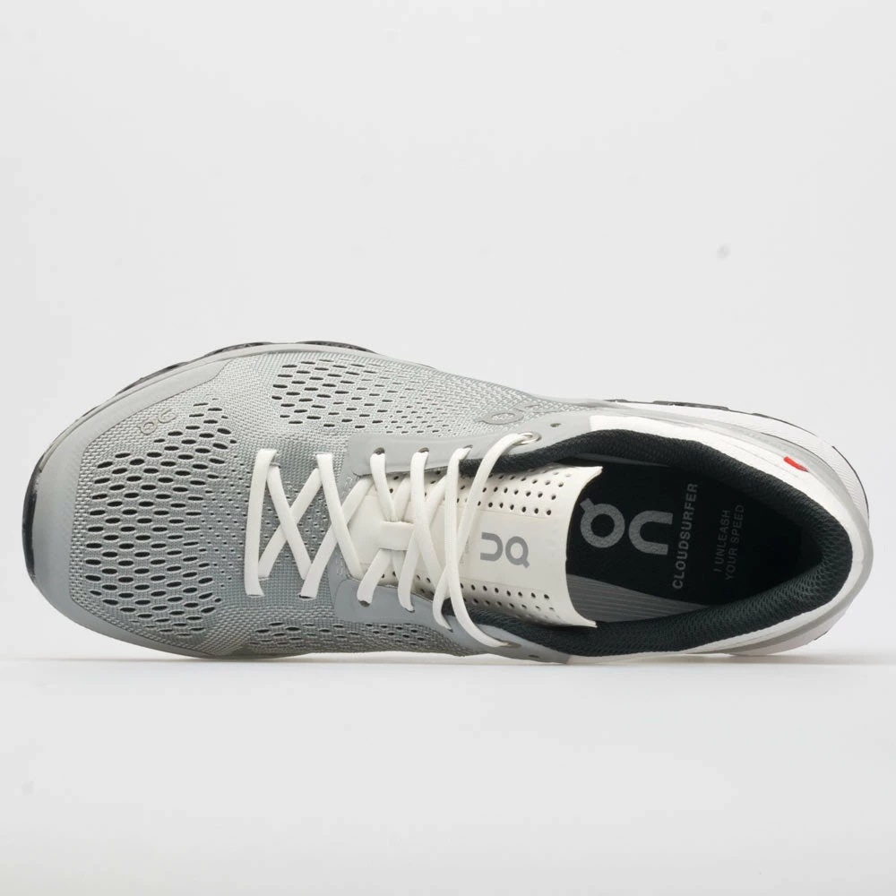 On Running Running Shoes On Cloudsurfer Women's Glacier/Black 5 On Running Running Shoes On Cloudsurfer Women's Glacier/Black