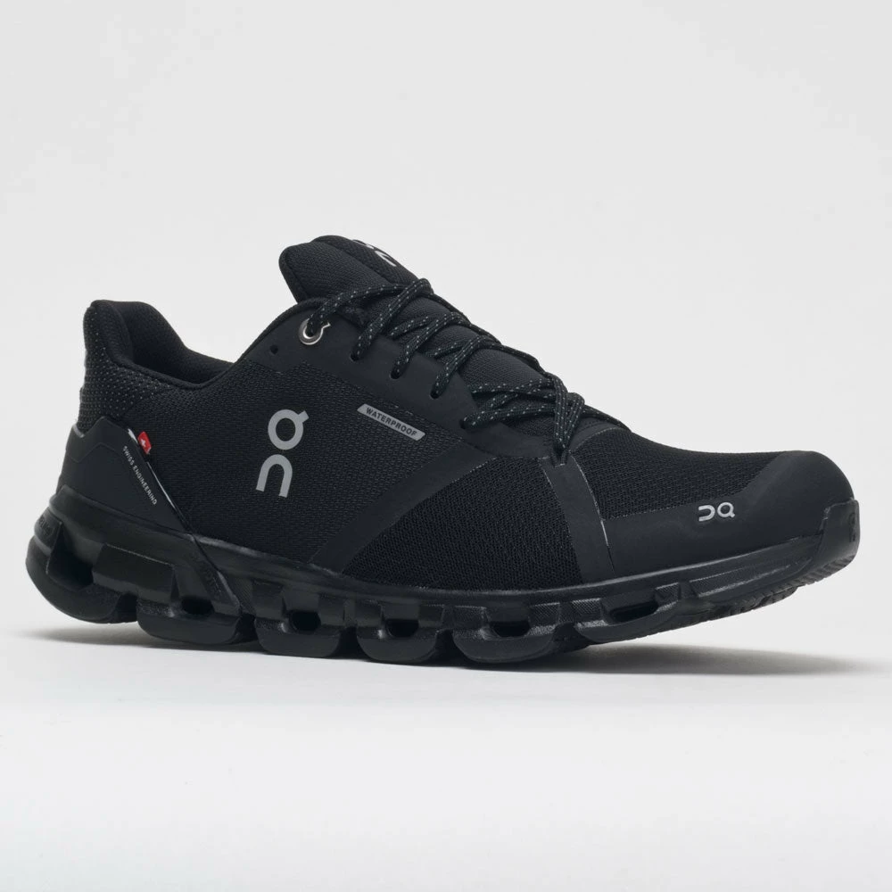 On Running On Cloudflyer Waterproof Men's Black/Lunar 7 On Running On Cloudflyer Waterproof Men's Black/Lunar
