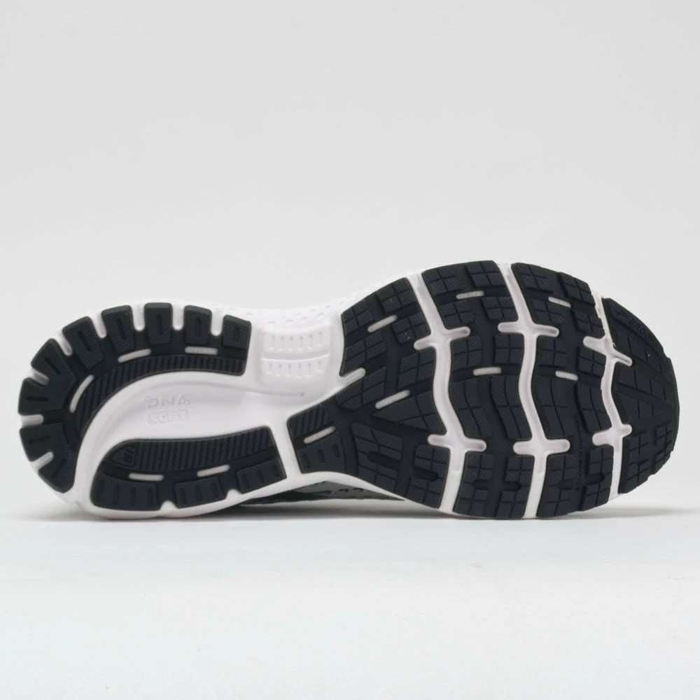 Brooks Ghost 13 Men's Gray/Black/Capri Running Shoes 6 Brooks Ghost 13 Men's Gray/Black/Capri Running Shoes