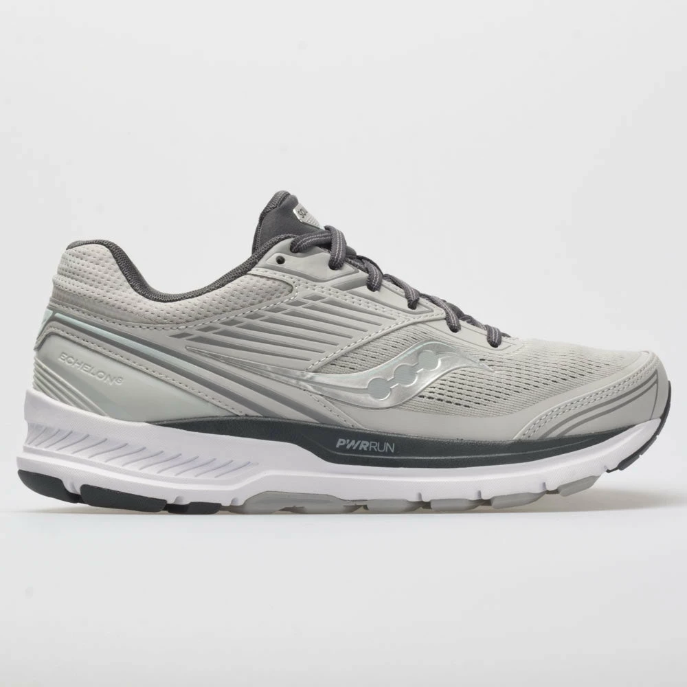 Saucony Echelon 8 Women's Alloy/Charcoal 3 Saucony Echelon 8 Women's Alloy/Charcoal