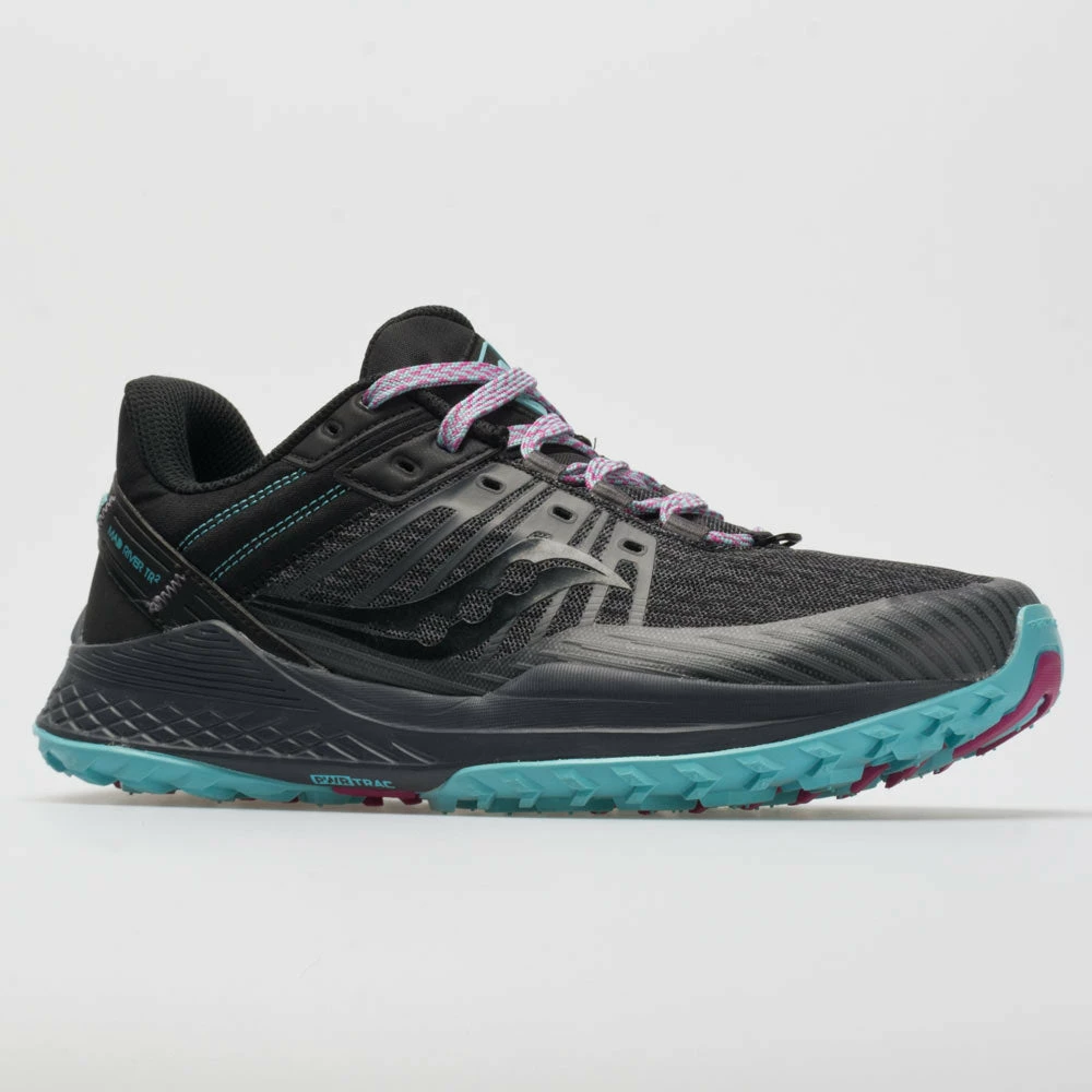 Saucony Mad River TR 2 Women's Charcoal/Marine Trail Running Shoes 7 Saucony Mad River TR 2 Women's Charcoal/Marine Trail Running Shoes