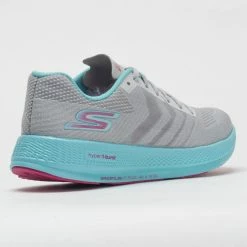 Skechers Performance Running Shoes Skechers GOrun Razor+ Women's Gray/Aqua/Hot Pink