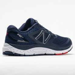 New Balance 840v4 Men's Pigment/White/Red Running Shoes
