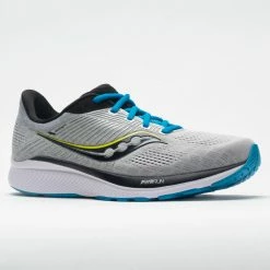 Running Shoes Saucony Guide 14 Men's Alloy/Cobalt 12 Running Shoes Saucony Guide 14 Men's Alloy/Cobalt