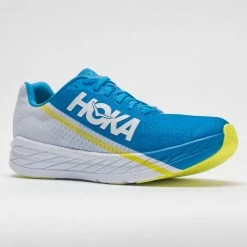 Hoka One One Rocket X Unisex White/Diva Blue