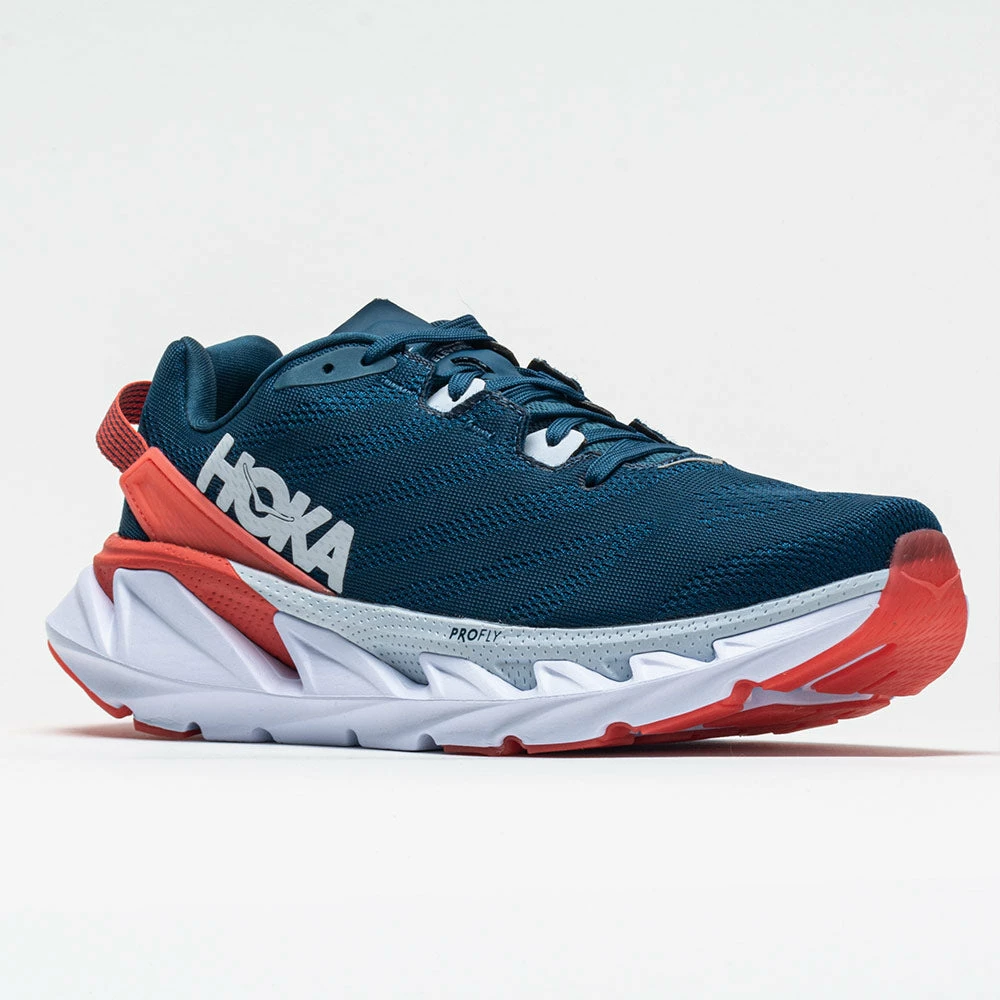 Running Shoes Hoka One One Elevon 2 Women's Moroccan Blue/Hot Coral 7 Running Shoes Hoka One One Elevon 2 Women's Moroccan Blue/Hot Coral