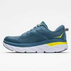 Hoka One One Bondi 7 Men's Provincial Blue/Citrus Running Shoes
