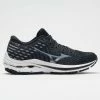 Mizuno Wave Inspire 17 Waveknit Women's Black/Platinum Gold