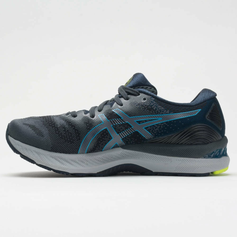 ASICS GEL-Nimbus 23 Men's Carrier Gray/Digital Aqua Running Shoes 4 ASICS GEL-Nimbus 23 Men's Carrier Gray/Digital Aqua Running Shoes