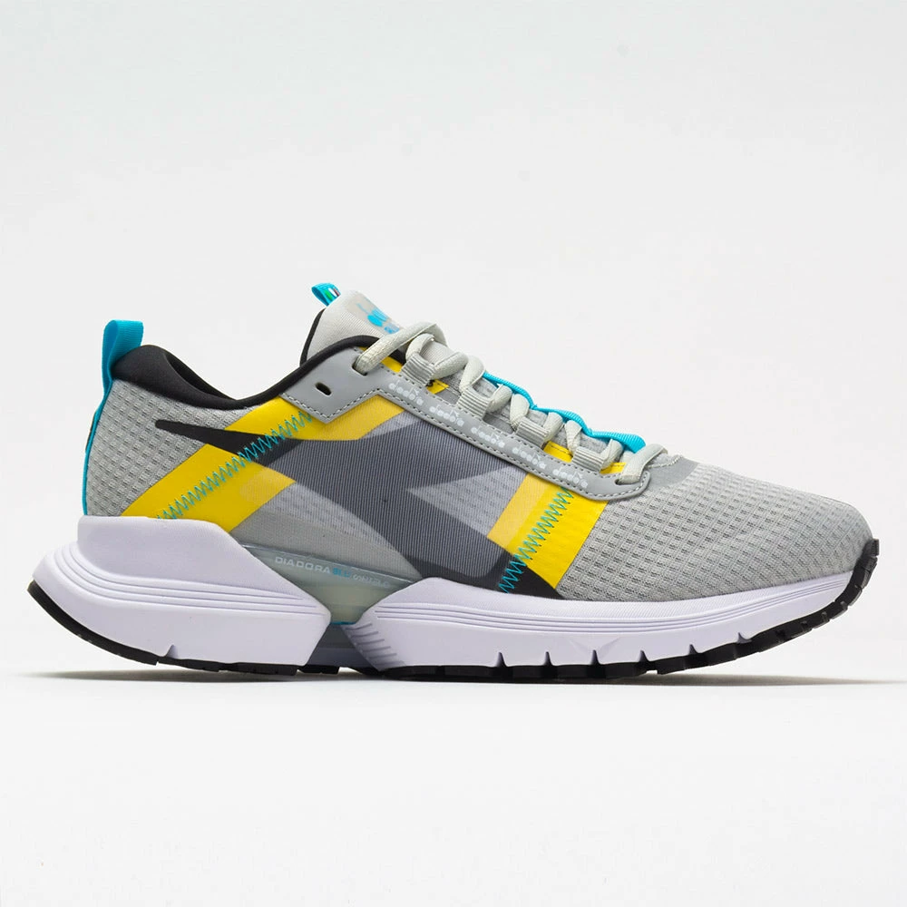 Diadora Mythos Blushield Elite TRX 2 Women's Silver/Yellow/Black Running Shoes 3 Diadora Mythos Blushield Elite TRX 2 Women's Silver/Yellow/Black Running Shoes