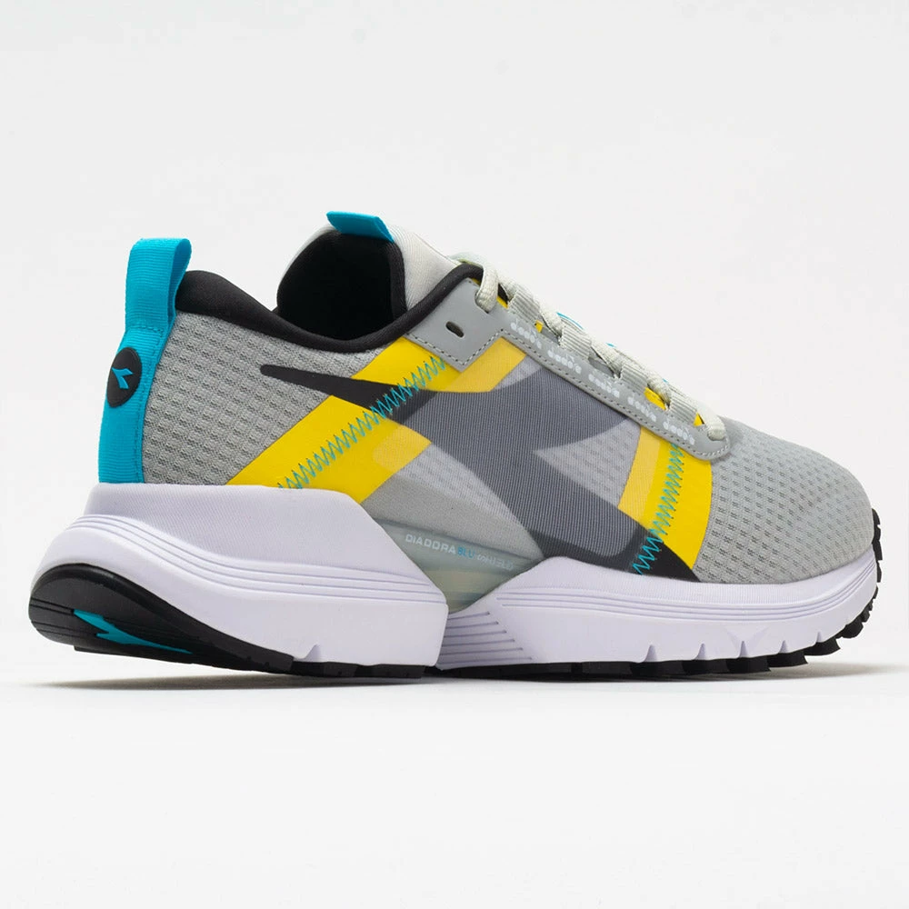 Diadora Mythos Blushield Elite TRX 2 Women's Silver/Yellow/Black Running Shoes 8 Diadora Mythos Blushield Elite TRX 2 Women's Silver/Yellow/Black Running Shoes