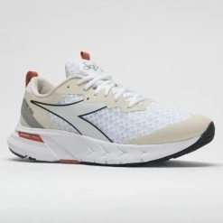 Diadora Mythos Blushield Volo Men's White/Almond Milk/Mecca Orange Running Shoes