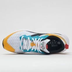 Diadora Mythos Blushield Volo Men's White/Black/Saffron