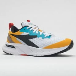 Diadora Mythos Blushield Volo Men's White/Black/Saffron