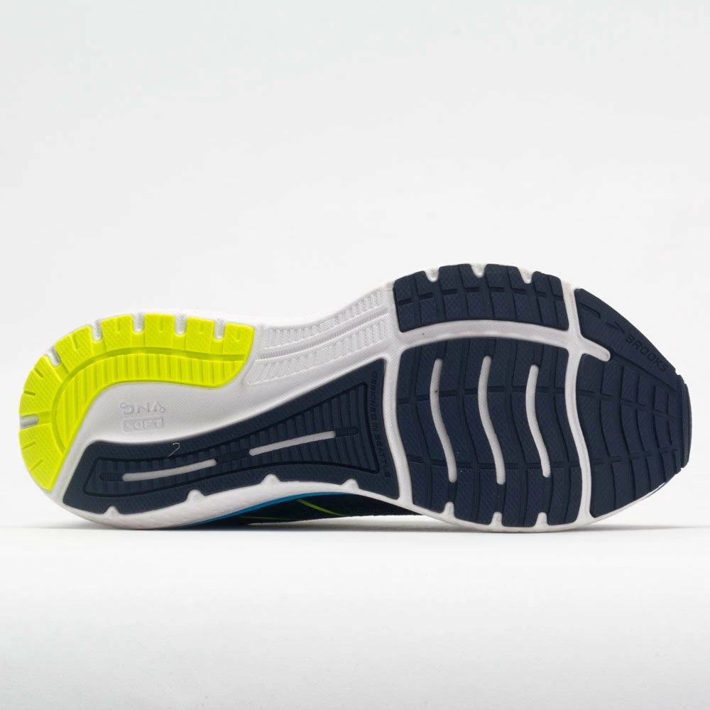 Running Shoes Brooks Glycerin GTS 19 Men's Navy/Blue/Nightlife 6 Running Shoes Brooks Glycerin GTS 19 Men's Navy/Blue/Nightlife