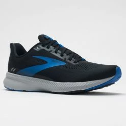 Running Shoes Brooks Launch 8 Men's Black/Gray/Blue 12 Running Shoes Brooks Launch 8 Men's Black/Gray/Blue