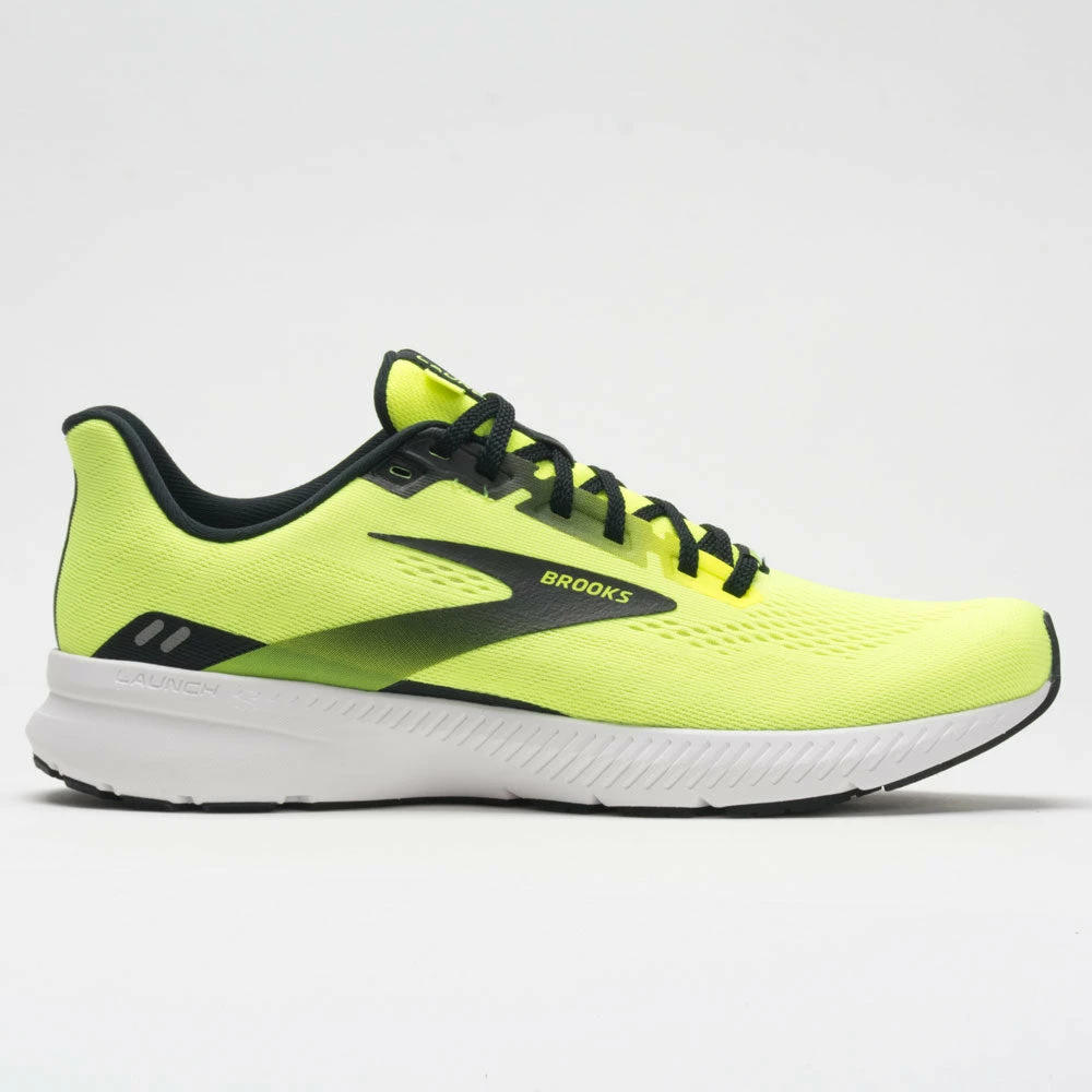 Brooks Launch 8 Men's Nightlife/Black/White Running Shoes 3 Brooks Launch 8 Men's Nightlife/Black/White Running Shoes