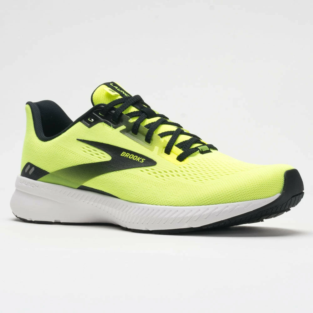 Brooks Launch 8 Men's Nightlife/Black/White Running Shoes 7 Brooks Launch 8 Men's Nightlife/Black/White Running Shoes