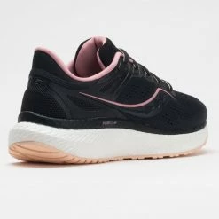 Saucony Hurricane 23 Women's Black/Rosewater Running Shoes