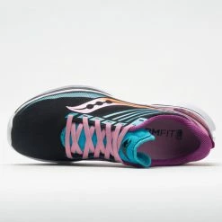 Running Shoes Saucony Kinvara 12 Women's Future/Black 10 Running Shoes Saucony Kinvara 12 Women's Future/Black