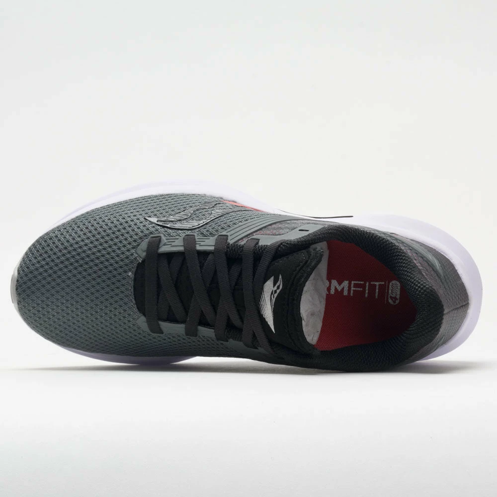 Saucony Axon Men's Charcoal/Black Running Shoes 5 Saucony Axon Men's Charcoal/Black Running Shoes