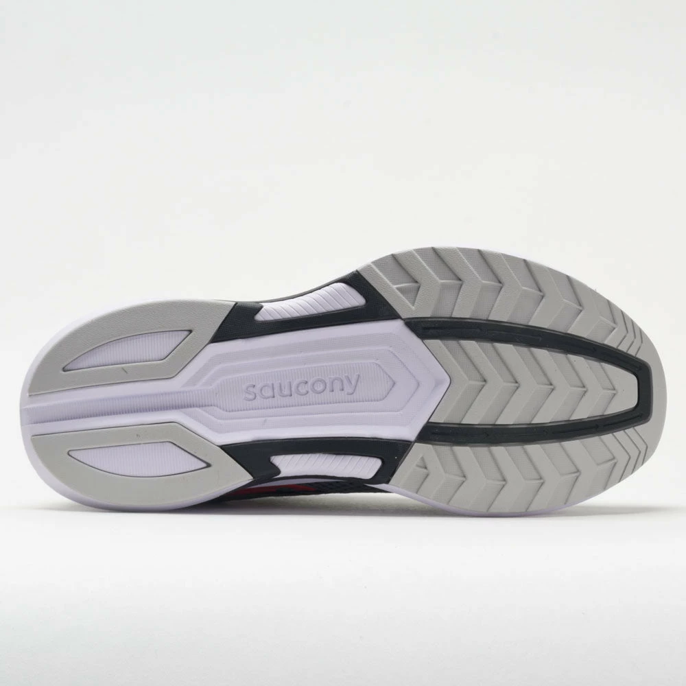 Saucony Axon Men's Charcoal/Black Running Shoes 6 Saucony Axon Men's Charcoal/Black Running Shoes