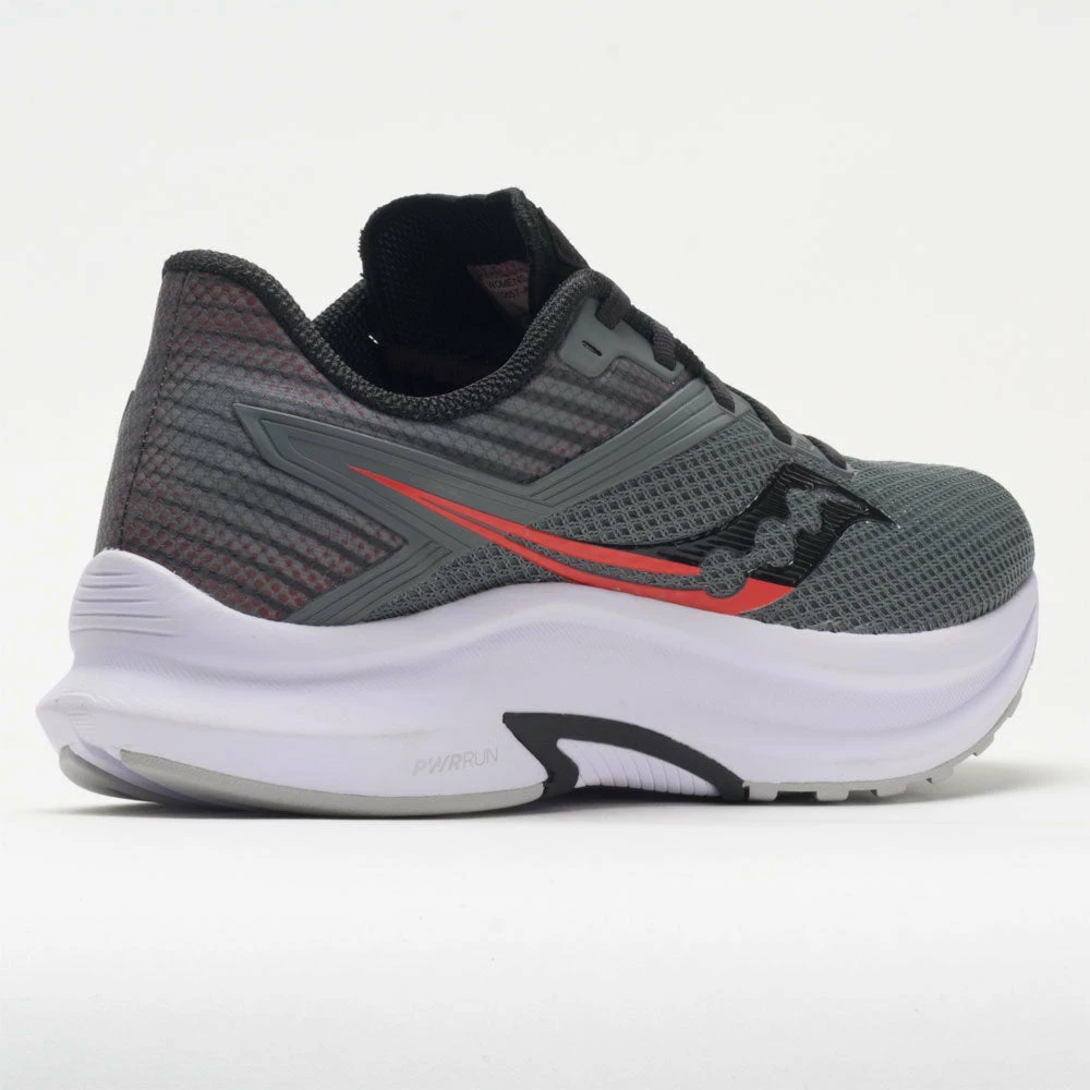 Saucony Axon Men's Charcoal/Black Running Shoes 8 Saucony Axon Men's Charcoal/Black Running Shoes