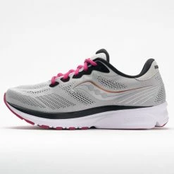 Running Shoes Saucony Ride 14 Women's Fog/Cherry