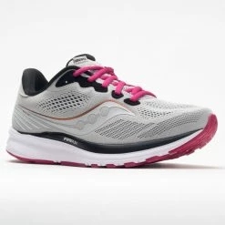 Running Shoes Saucony Ride 14 Women's Fog/Cherry
