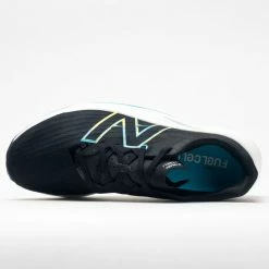New Balance FuelCell Rebel V2 Men's Black/Virtual Sky/Ghost Pepper 10 New Balance FuelCell Rebel V2 Men's Black/Virtual Sky/Ghost Pepper