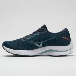 Mizuno Wave Rider 25 Waveknit Men's Leigon Blue/Harbor Blue