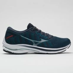 Mizuno Wave Rider 25 Waveknit Men's Leigon Blue/Harbor Blue