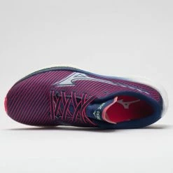 Mizuno Wave Rebellion Women's Diva Pink/Indigo White Running Shoes