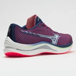 Mizuno Wave Rebellion Women's Diva Pink/Indigo White Running Shoes
