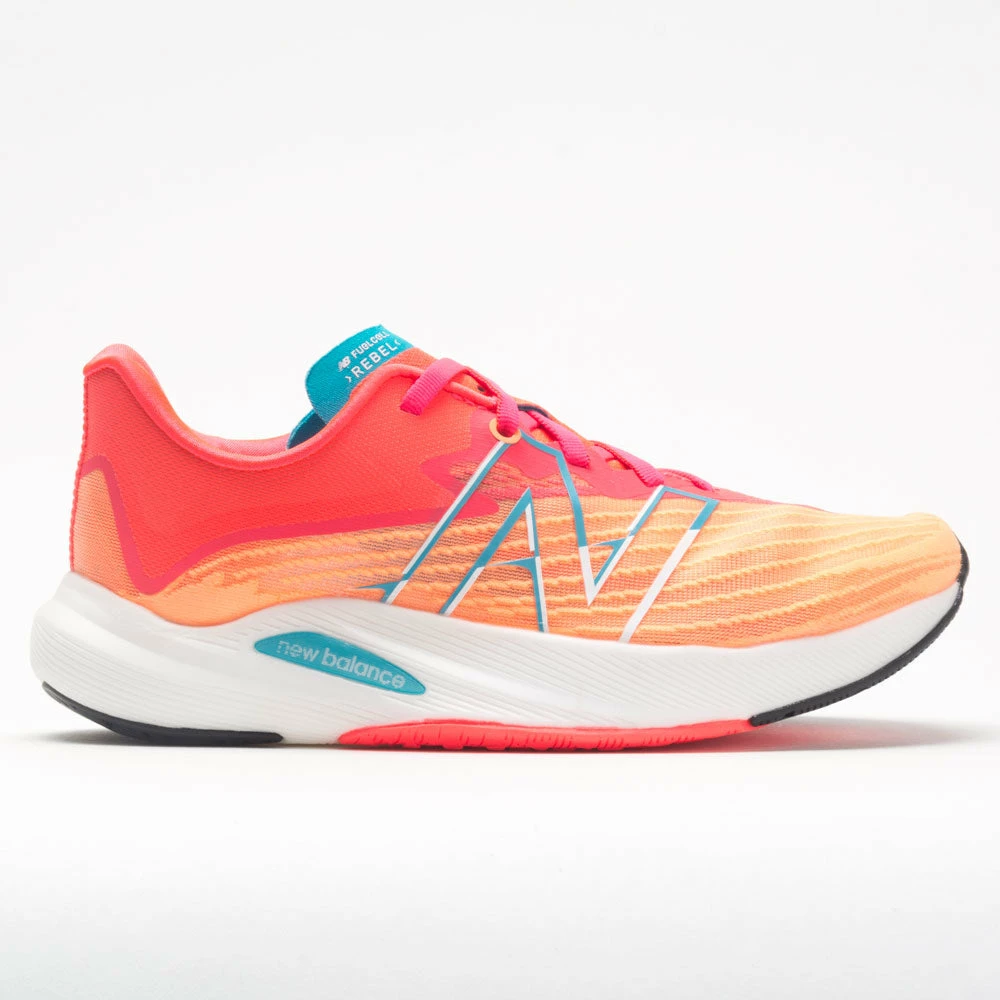 Running Shoes New Balance FuelCell Rebel V2 Women's Citrus Punch/Vivid Coral 3 Running Shoes New Balance FuelCell Rebel V2 Women's Citrus Punch/Vivid Coral