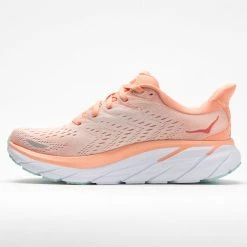 Hoka One One Clifton 8 Women's Cantaloupe/Silver Peony Running Shoes 9 Hoka One One Clifton 8 Women's Cantaloupe/Silver Peony Running Shoes