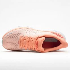 Hoka One One Clifton 8 Women's Cantaloupe/Silver Peony Running Shoes 10 Hoka One One Clifton 8 Women's Cantaloupe/Silver Peony Running Shoes
