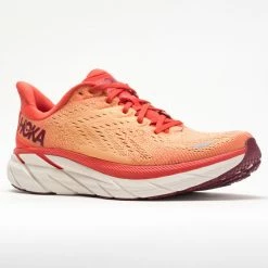 Hoka One One Clifton 8 Men's Fiesta/Blazing Orange Running Shoes
