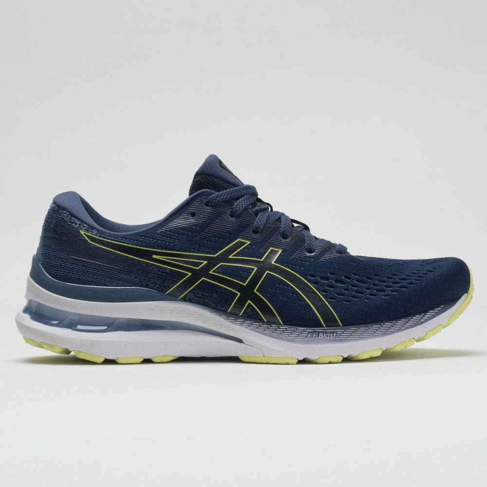 ASICS GEL-Kayano 28 Men's Thunder Blue/Glow Yellow Running Shoes 3 ASICS GEL-Kayano 28 Men's Thunder Blue/Glow Yellow Running Shoes